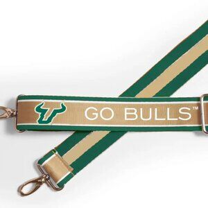 University of South Florida USF Bull Purse Strap "Go Bulls"